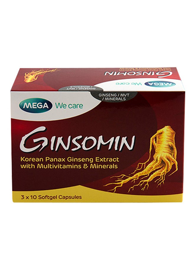 MEGA - Ginsomin Dietary Supplement - Image 1