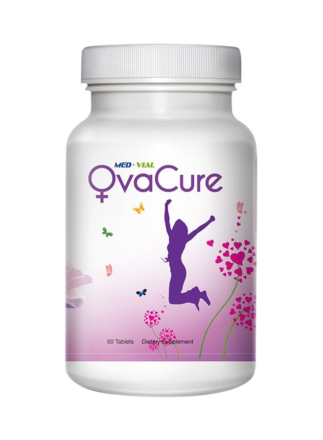 MED VIAL - Ova Cure Dietary Supplement 60 Tablets - Image 1