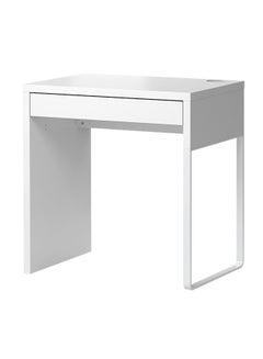 Study Desk With Drawer White