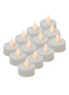 12-Piece LED Tealight Candle Set White - v1530013913/N15441697A_1