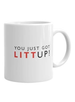 Louis Litt Quote, Suits Coffee Mug White/Black/Red