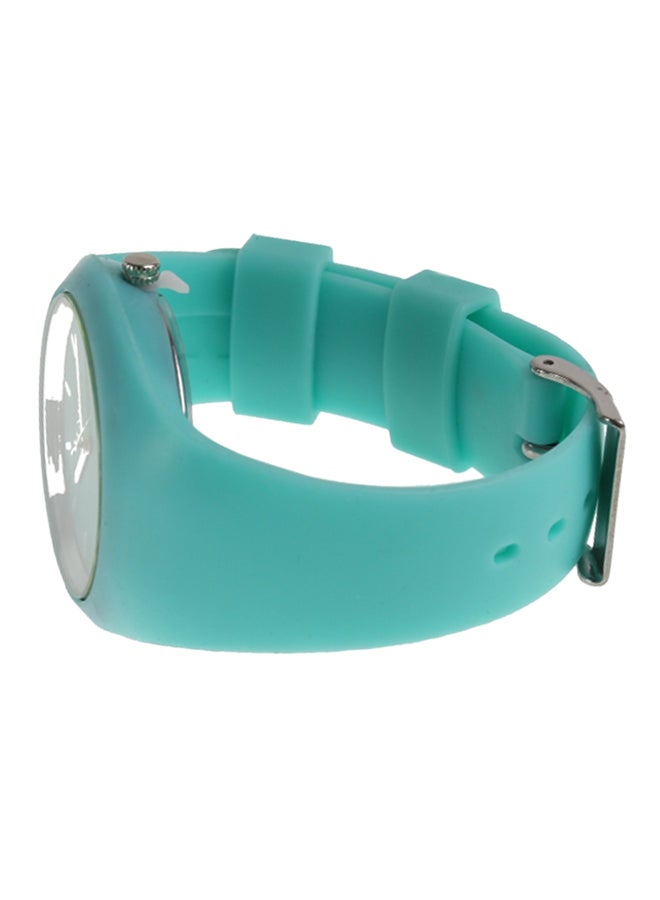 Geneva - Girls' Rubber Analog Watch G004 - Image 1