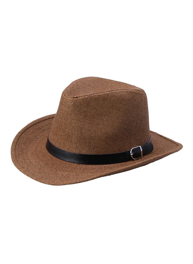 Generic - Fisherman Curling Cowboy Hat Brown - Image 1