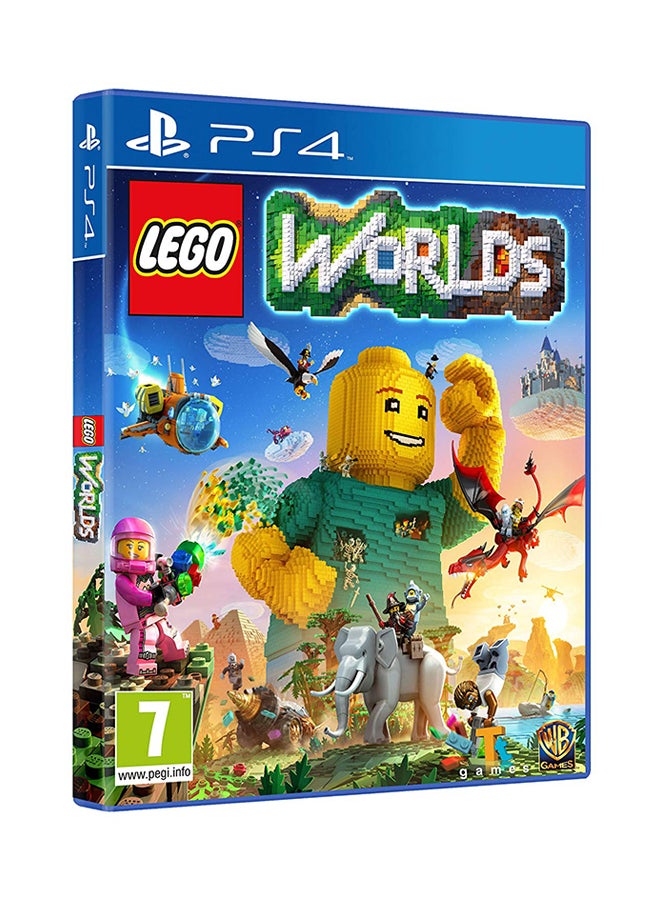 WB Games - Lego Worlds (Intl Version) - Adventure - PlayStation 4 (PS4) - Image 1