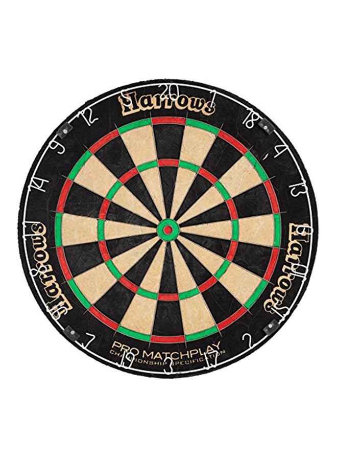Harrows Dart Board With 6 Arrows - Image 1