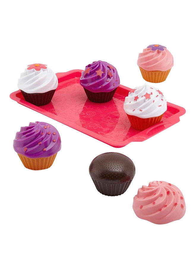 جاست لايك هوم 7 قطع من طقم ميكس أند ماتش كب كيك - Image 1