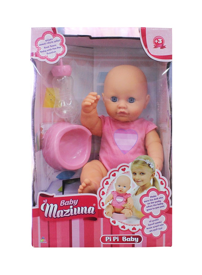 Baby Maziuna Pi Pi Baby Toy  - Image 1