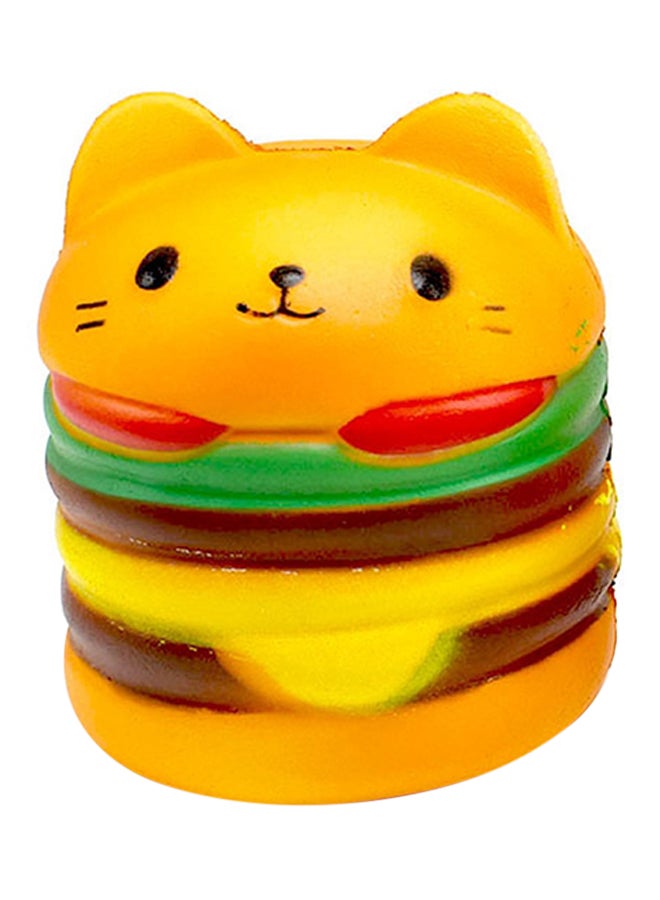 QiaoKai Hamburger Cat Squishy Toy - Image 1