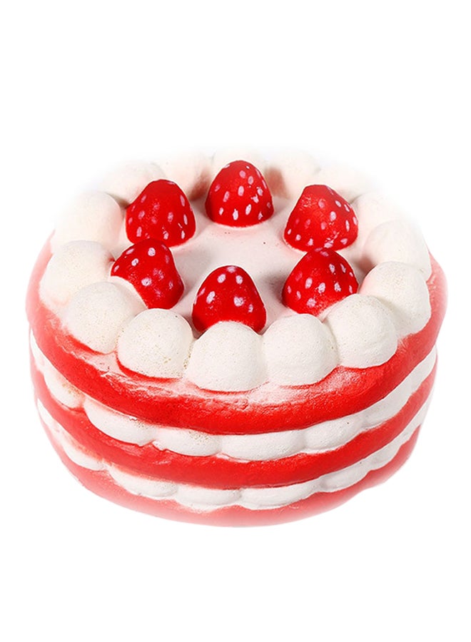 QiaoKai Strawberry Cake Designed Squishy Stress Relieving Toy - Image 1