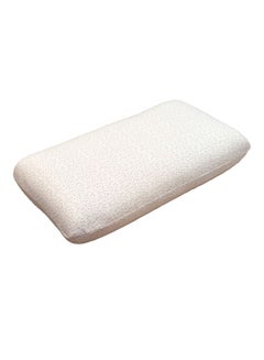 Moon Traditional Shaped Memory Pillow Microfiber White 70X35X14cm  - Image 1
