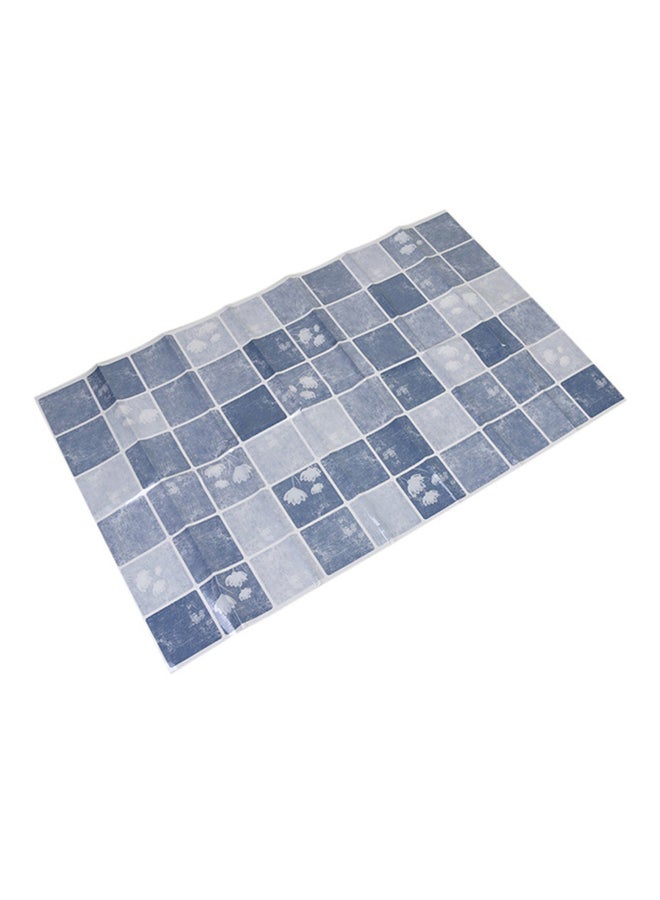 QiaoKai Self-Adhesive Wall Sticker Blue 60x60cm  - Image 1