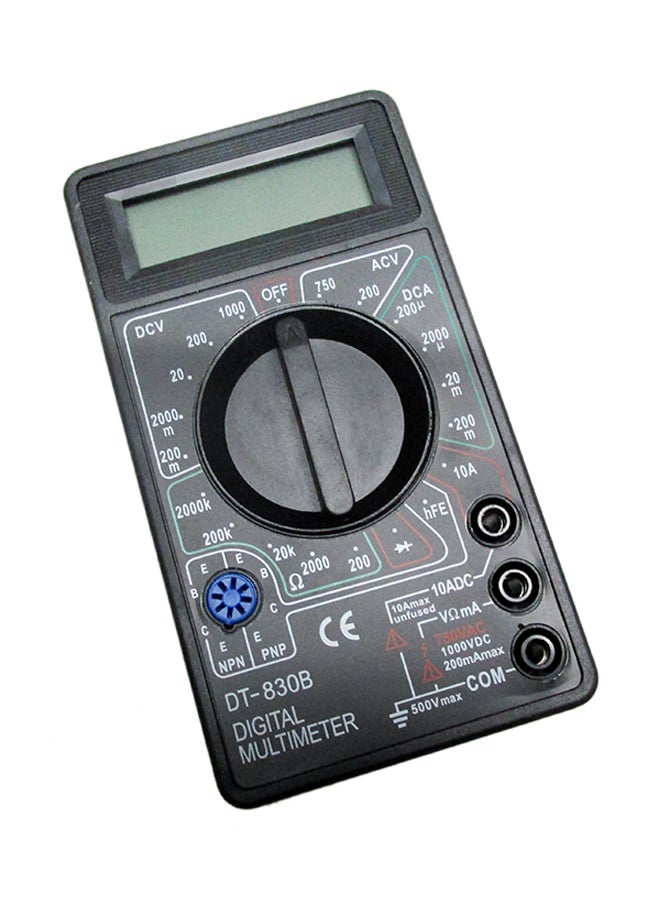 JETEX Digital Multimeter Black 20x15x3cm  - Image 2