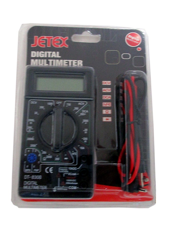 JETEX Digital Multimeter Black 20x15x3cm  - Image 3