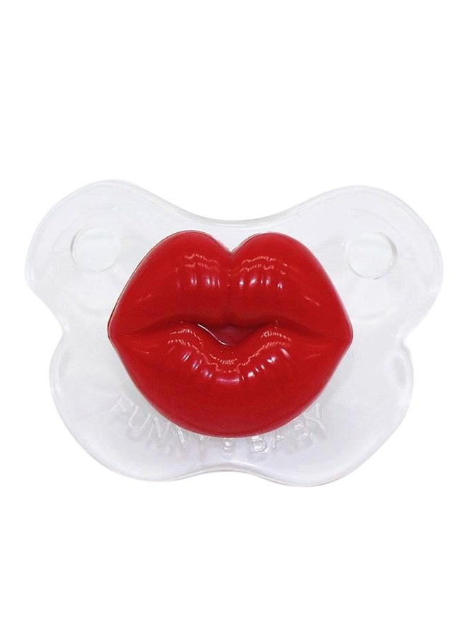 QiaoKai Cherry Lips Edible Silica Gel Pacifier 