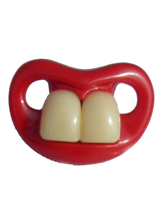 QiaoKai Children Novelty Teeth Pacifier Feeding Nipple  - Image 1