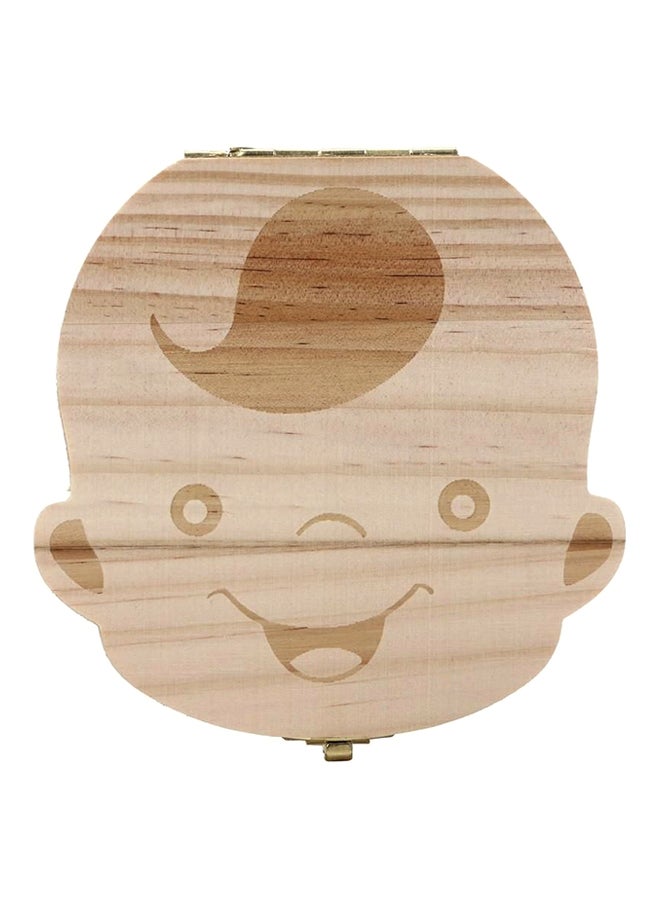 QiaoKai Milk Tooth Wooden Storage Box  - Image 1