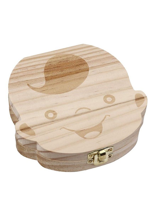 QiaoKai Milk Tooth Wooden Storage Box  - Image 3