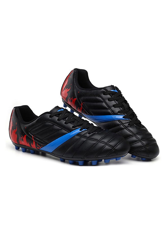 HUSK'SWARE - Low Top Synthetic Lace Up Football Sneakers Black - Image 1