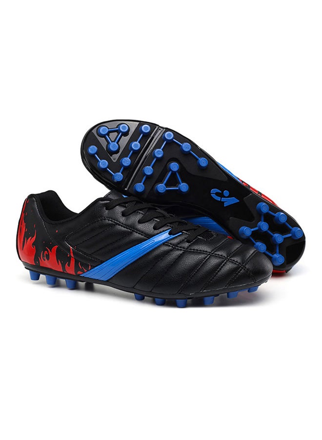 HUSK'SWARE - Low Top Synthetic Lace Up Football Sneakers Black - Image 1