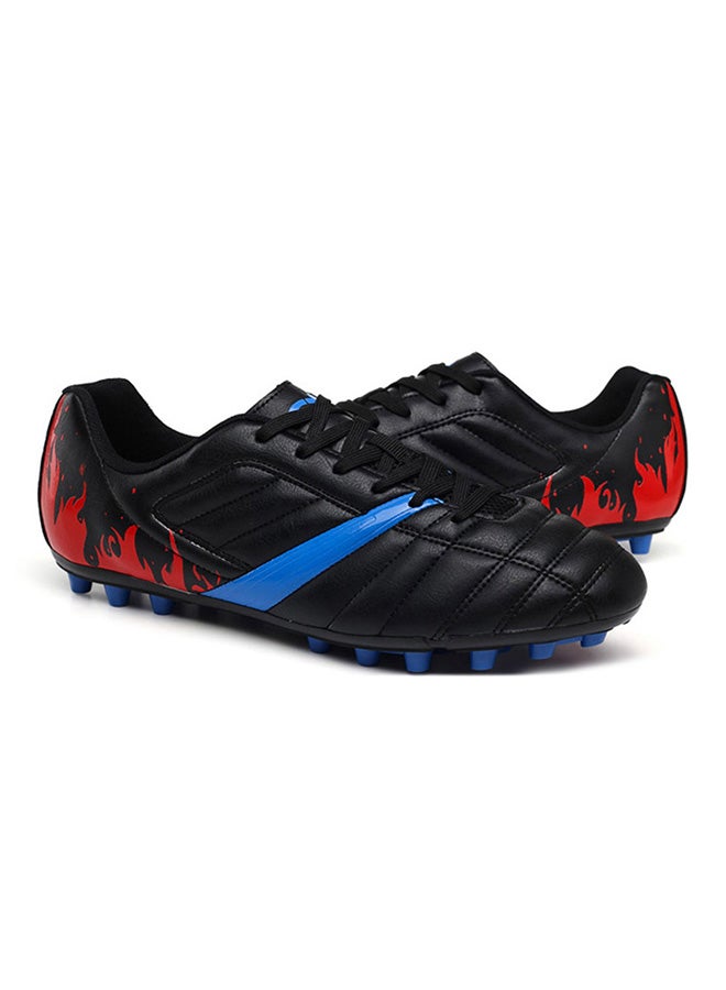HUSK'SWARE - Low Top Synthetic Lace Up Football Sneakers Black - Image 1