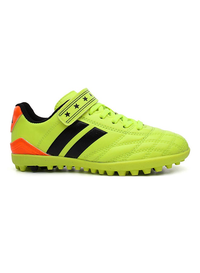 HUSK'SWARE - Low Top Synthetic Lace Up Football Sneakers With Velcro Green - Image 1