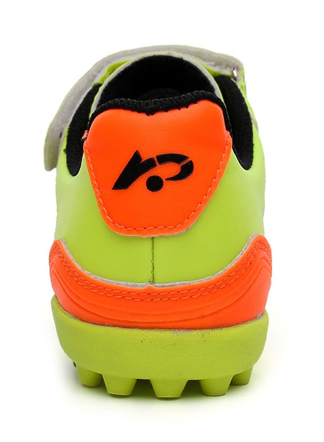 HUSK'SWARE - Low Top Synthetic Lace Up Football Sneakers With Velcro Green - Image 1