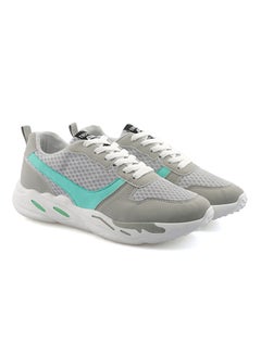 HUSK'SWARE Low Top Mesh Lace Up Fashion Sport Sneakers Grey  - Image 4