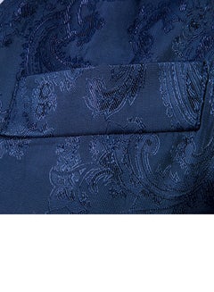 Drupum Printed Waistcoat Navy Blue  - Image 4