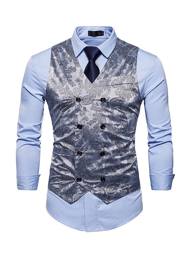 Printed Waistcoat Grey - v1530091122/N15259028V_1