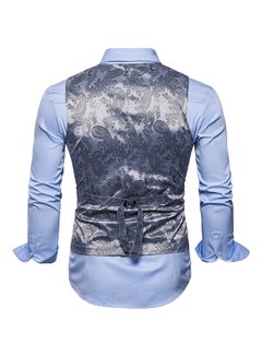 Drupum Printed Waistcoat Grey  - Image 2