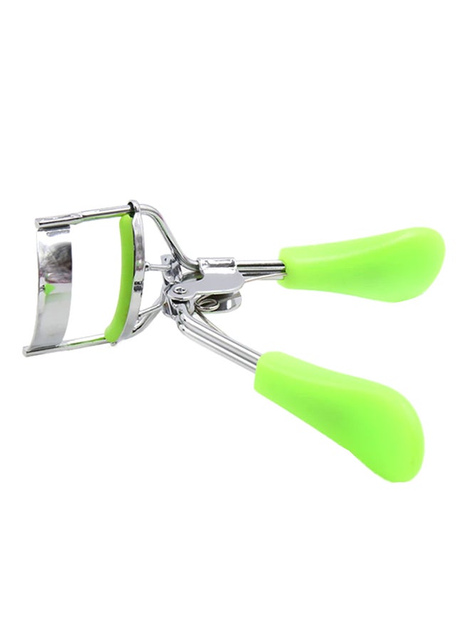 أداة تجعيد الرموش بمقبض أخضر/فضي - Image 1