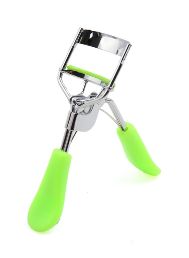 أداة تجعيد الرموش بمقبض أخضر/فضي - Image 2