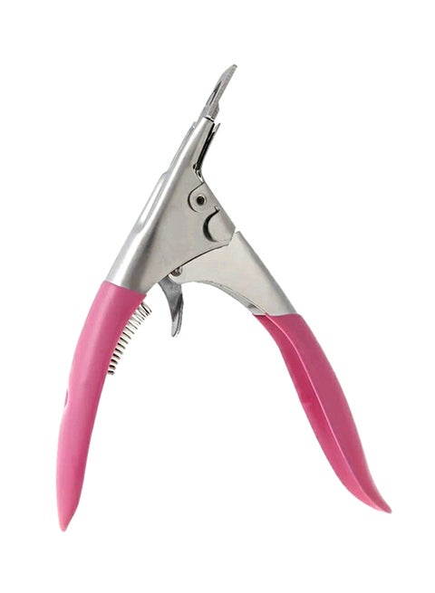 Manicure Cutter And Clipper Tool Pink/Silver