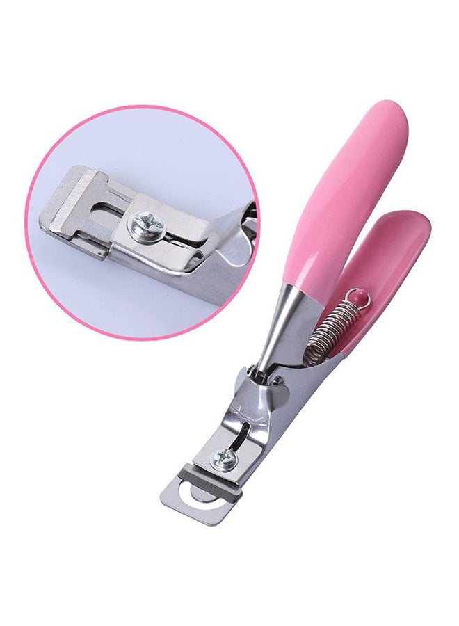 Manicure Cutter And Clipper Tool Pink/Silver - Image 2