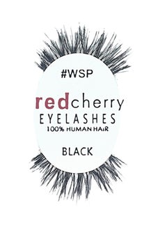 Red Cherry Red Cherry Eyelashes Black 