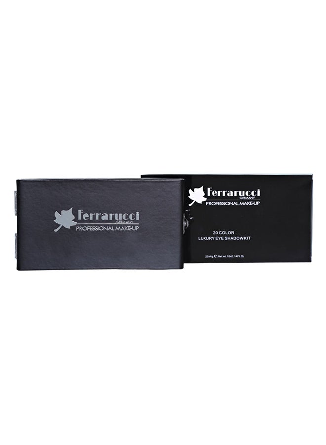 Ferrarucci 20-Colour Luxury Eyeshadow Kit LK001 Multicolour  - Image 4