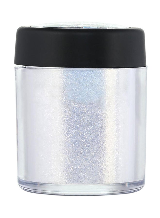 Ferrarucci Diamond Glitter Loose Eyeshadow Powder FDE02 Silver  - Image 1