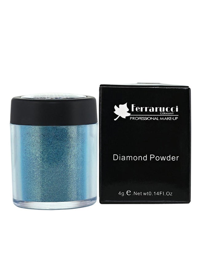 Ferrarucci Diamond Glittery Eyeshadow Powder FDE12 Blue  - Image 2
