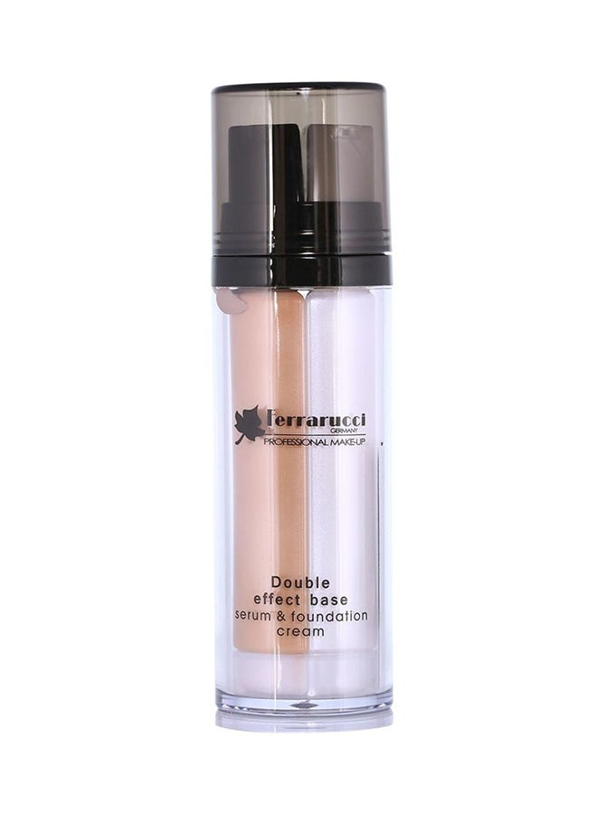 Ferrarucci Double Effect Base Serum And Foundation Cream FDF02 White/Beige  - Image 1