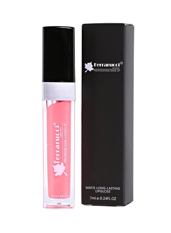 Ferrarucci Matte Long-Lasting Lip Gloss 11 Pink - Image 2