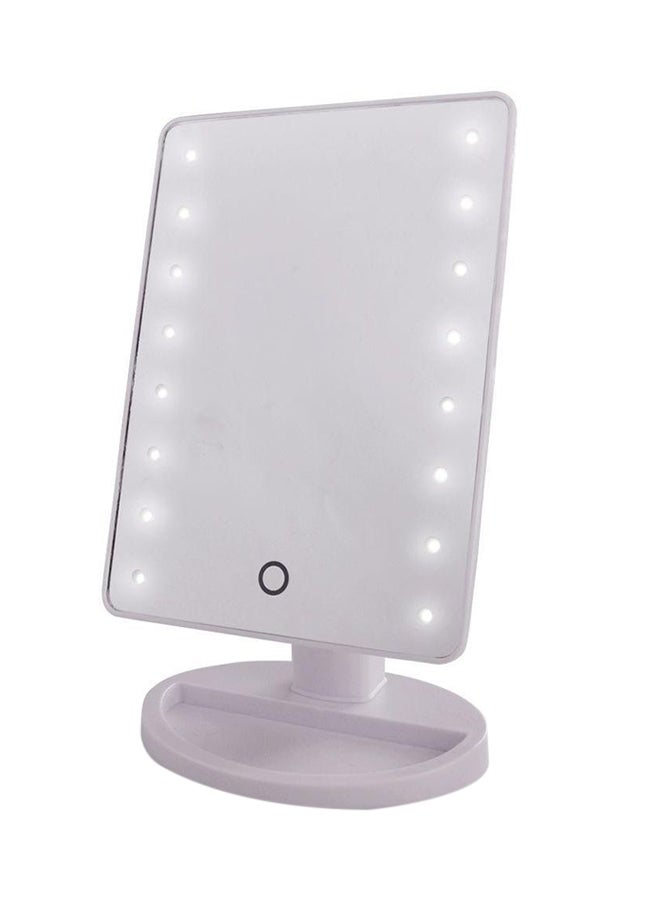 Generic - Make Up Mirror With LED Lights White - Image 1