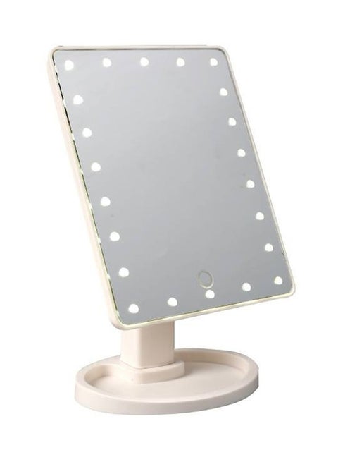 Make Up Mirror With LED Lights White