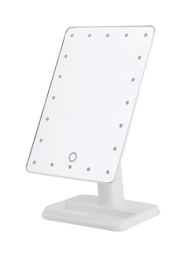 Generic LED Light Illuminated Mirror White 