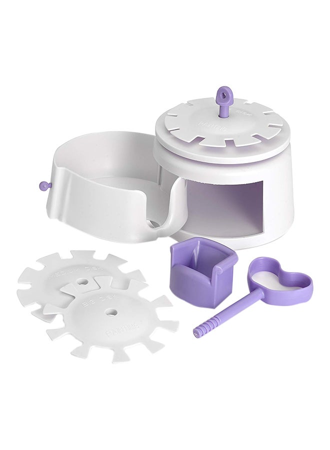 أداة تلميع وتقليم الأظافر أبيض - Image 1