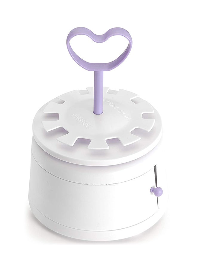 أداة تلميع وتقليم الأظافر أبيض - Image 2