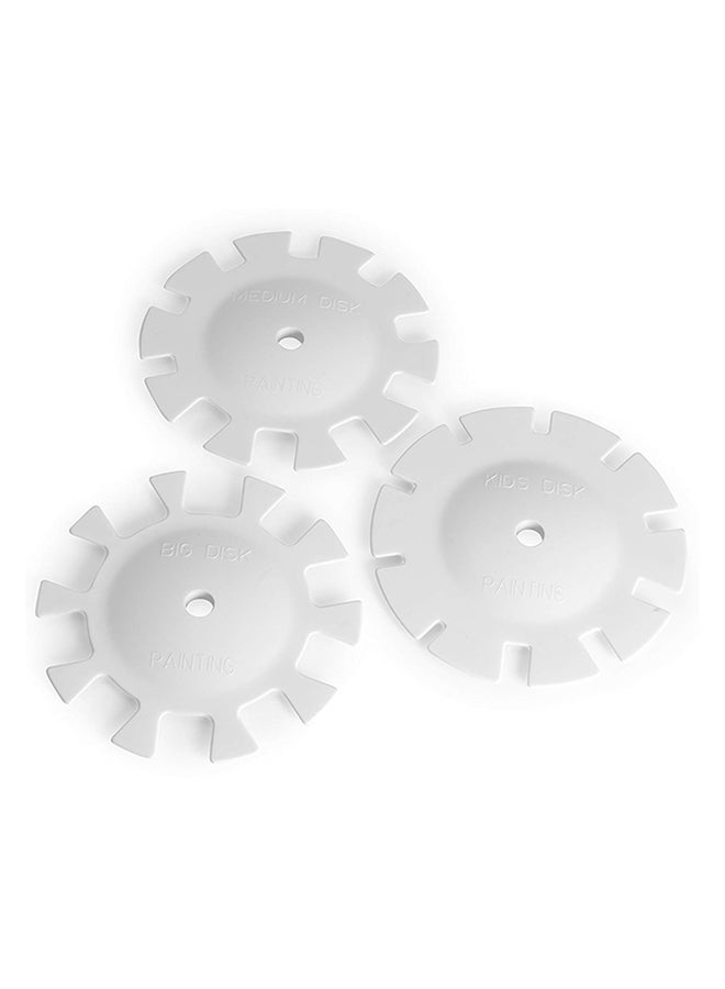 أداة تلميع وتقليم الأظافر أبيض - Image 3