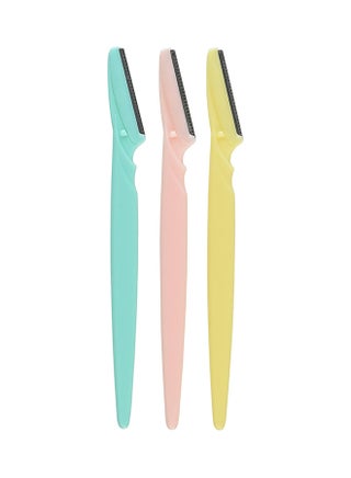 3-Pieces Eyebrow Razor Set Multicolor - v1530093709/N15489568A_1