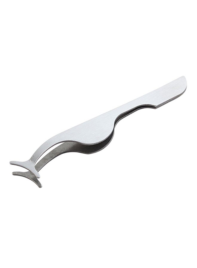 أداة إزالة الرموش الصناعية فيش تيل فضي