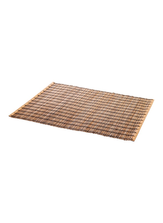 Bamboo Place Mat Brown 35x45cm
