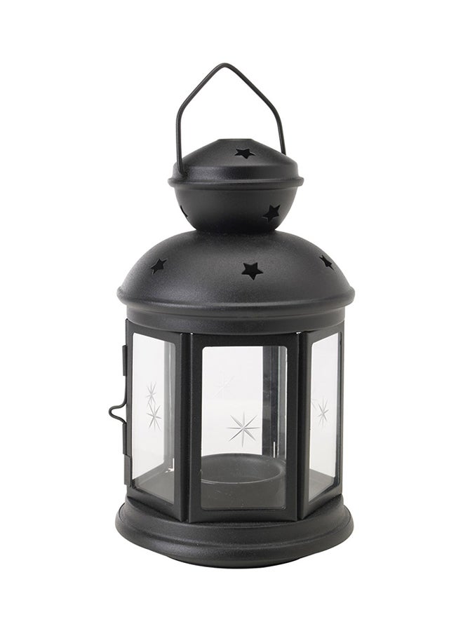 Ramadan Tea Light Lantern Black 21cm